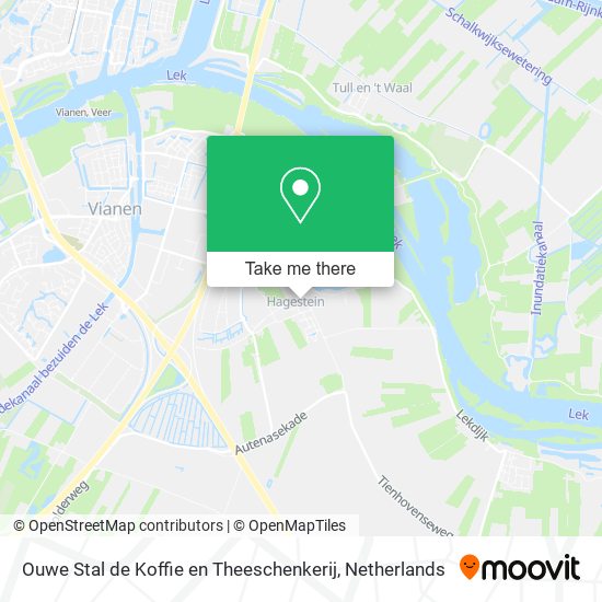 Ouwe Stal de Koffie en Theeschenkerij Karte