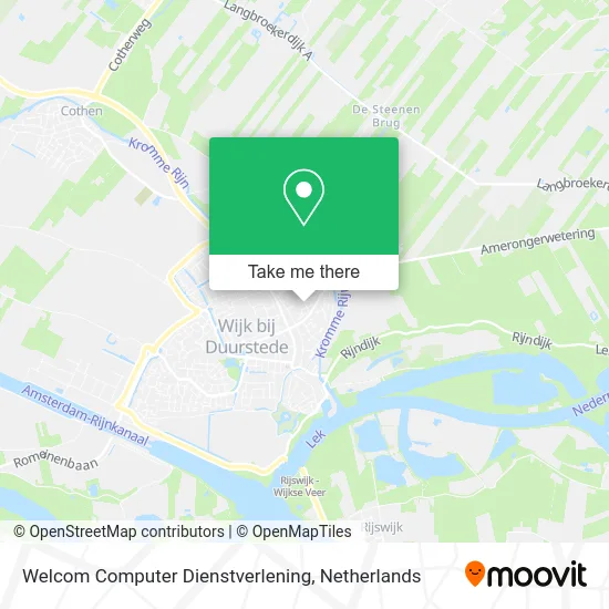 Welcom Computer Dienstverlening map