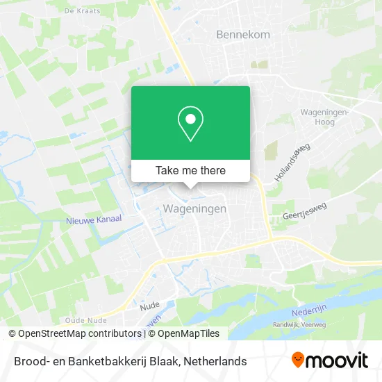 Brood- en Banketbakkerij Blaak map