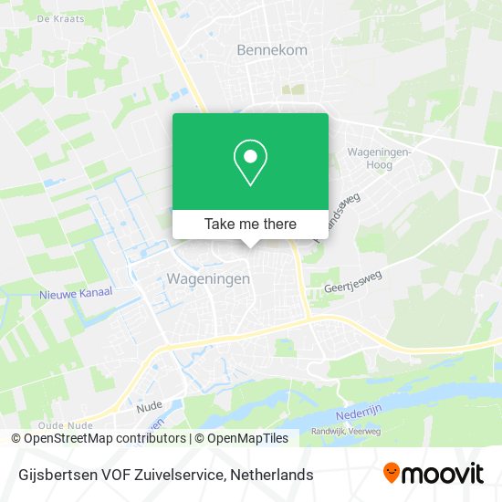 Gijsbertsen VOF Zuivelservice map