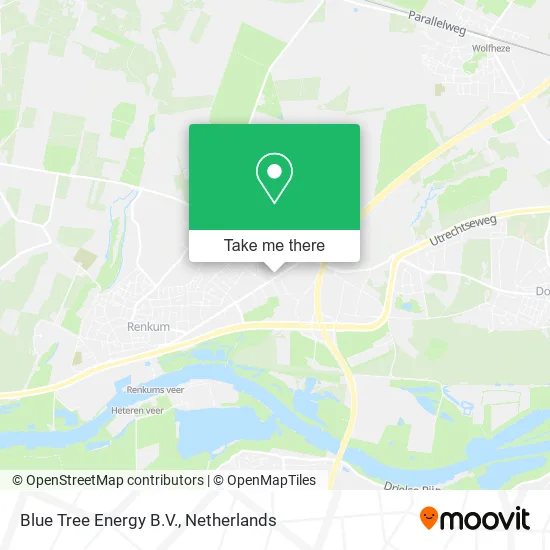 Blue Tree Energy B.V. map