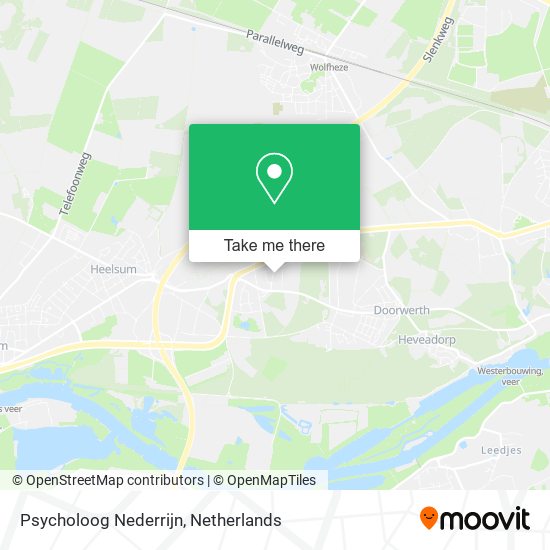 Psycholoog Nederrijn map