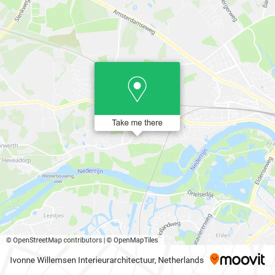 Ivonne Willemsen Interieurarchitectuur map
