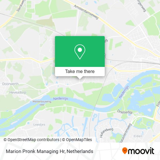 Marion Pronk Managing Hr map