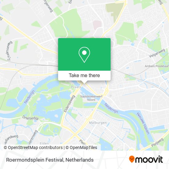 Roermondsplein Festival map