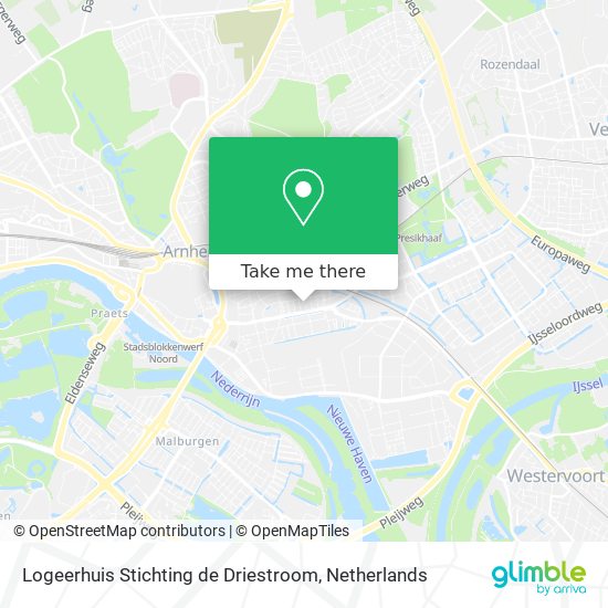 Logeerhuis Stichting de Driestroom map