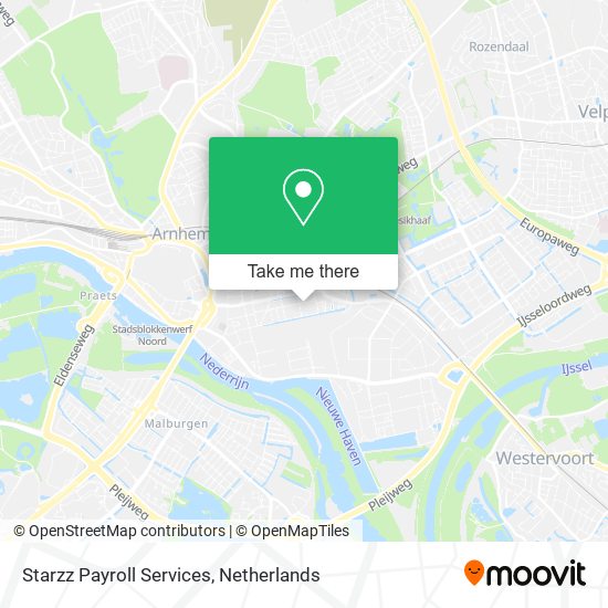 Starzz Payroll Services map