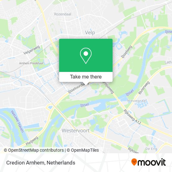 Credion Arnhem Karte