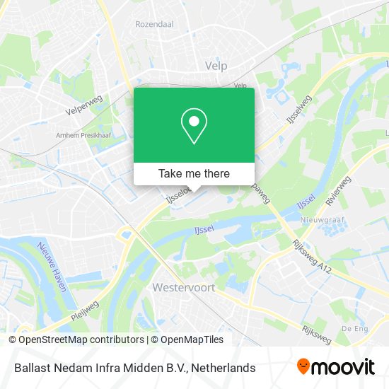 Ballast Nedam Infra Midden B.V. map