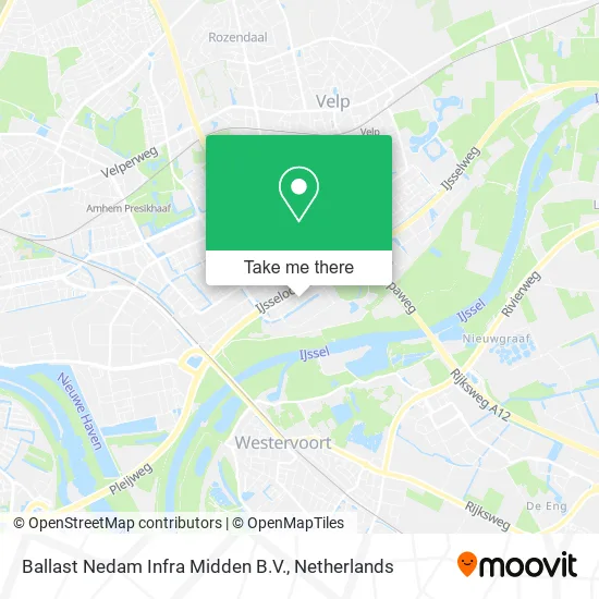 Ballast Nedam Infra Midden B.V. map