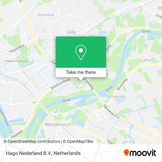 Hago Nederland B.V. Karte