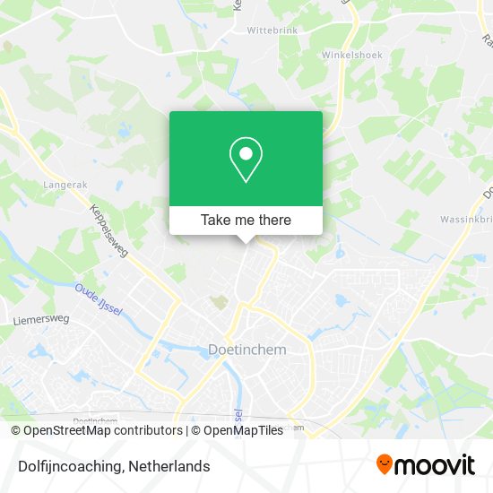 Dolfijncoaching map