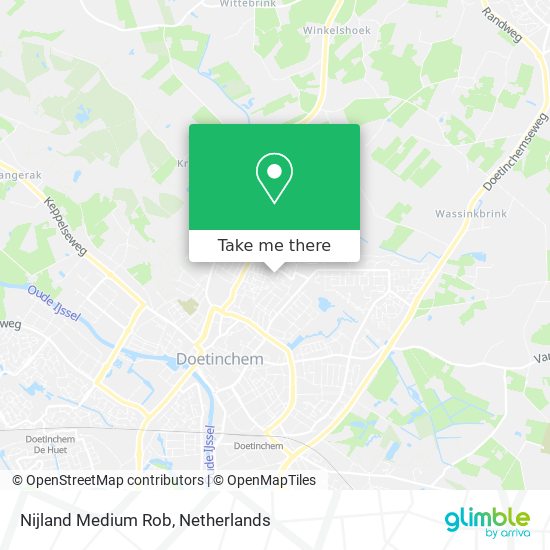 Nijland Medium Rob map