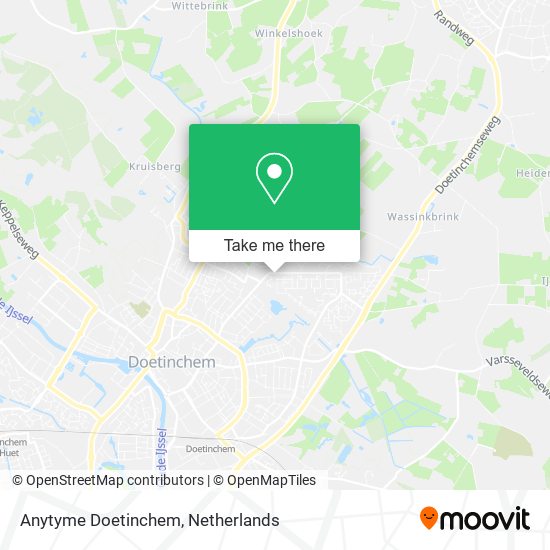 Anytyme Doetinchem map