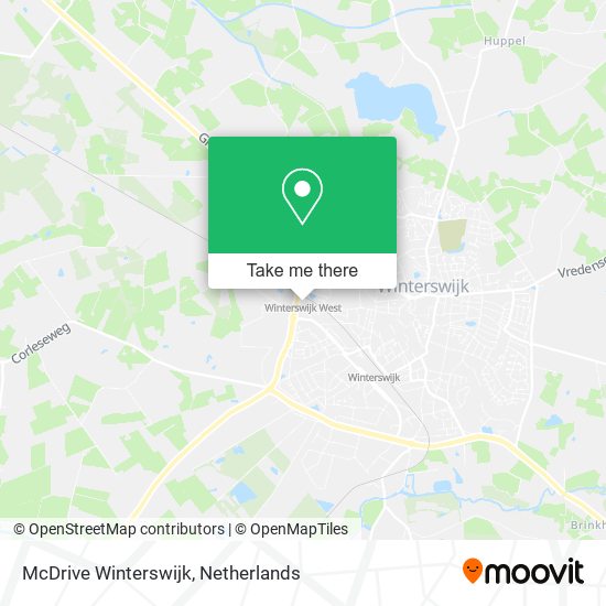 McDrive Winterswijk Karte