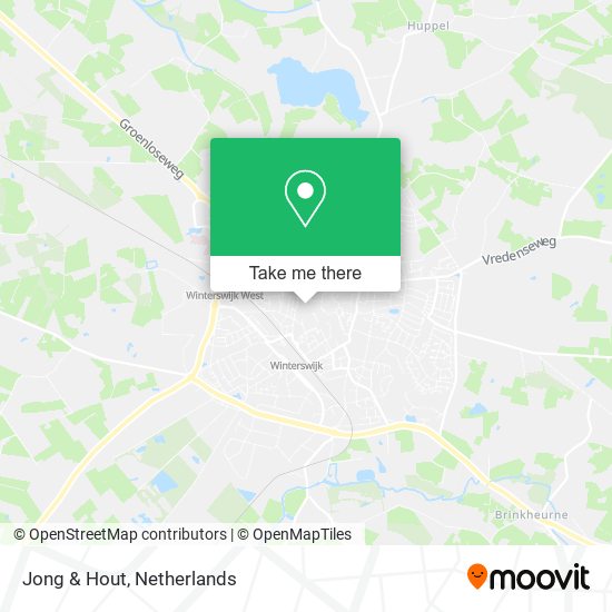 Jong & Hout map