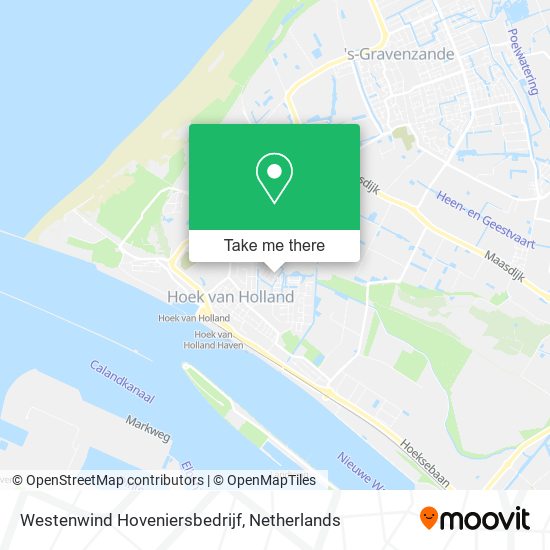 Westenwind Hoveniersbedrijf map