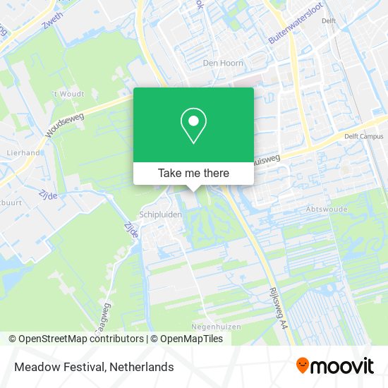 Meadow Festival map
