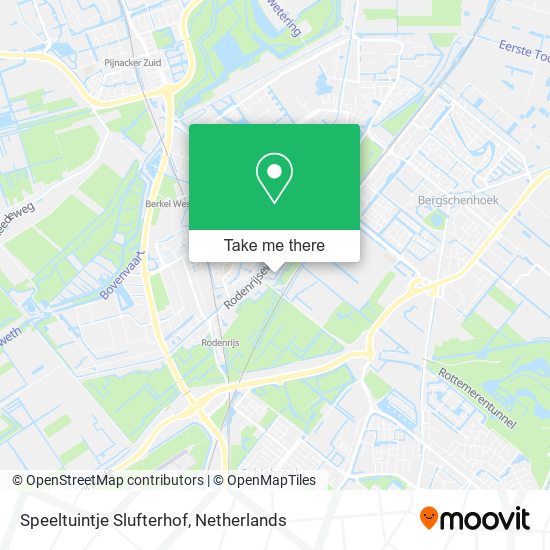 Speeltuintje Slufterhof map