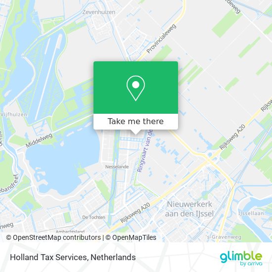 Holland Tax Services map