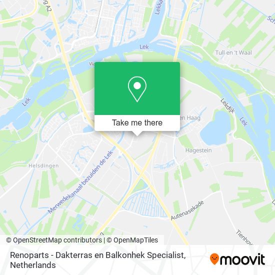 Renoparts - Dakterras en Balkonhek Specialist map