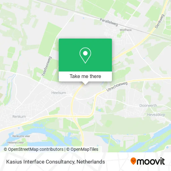 Kasius Interface Consultancy map