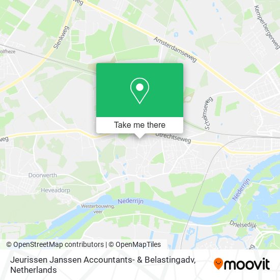 Jeurissen Janssen Accountants- & Belastingadv map