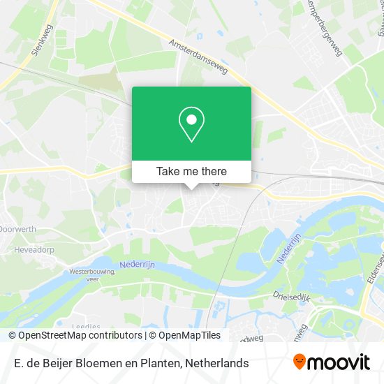 E. de Beijer Bloemen en Planten map