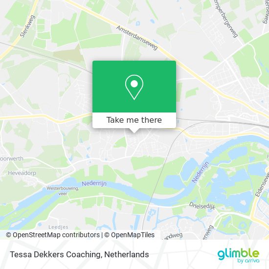 Tessa Dekkers Coaching map