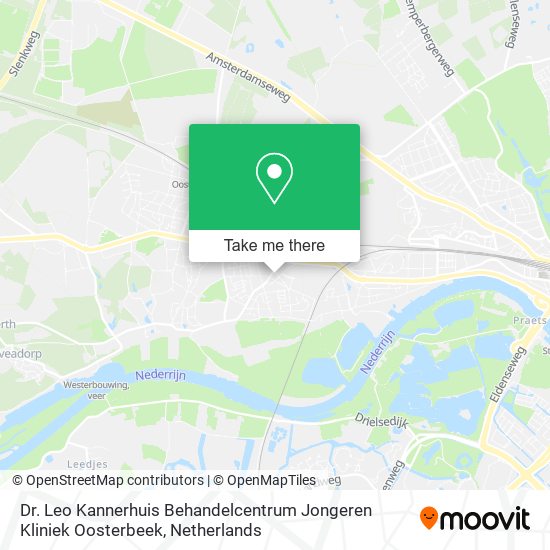 Dr. Leo Kannerhuis Behandelcentrum Jongeren Kliniek Oosterbeek map