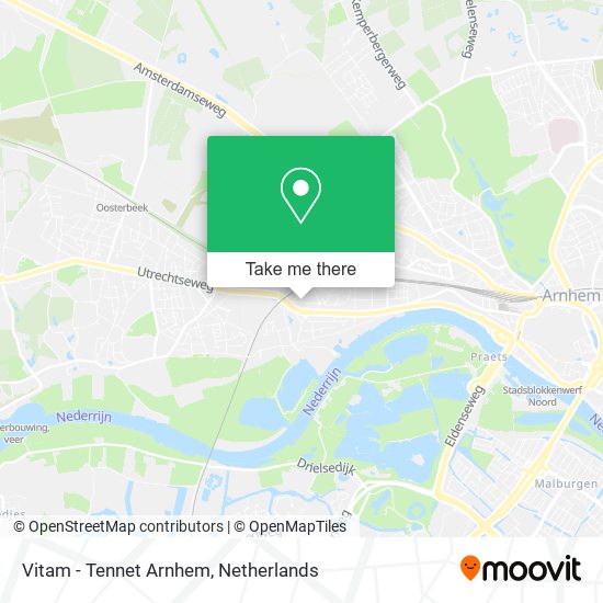Vitam - Tennet Arnhem Karte