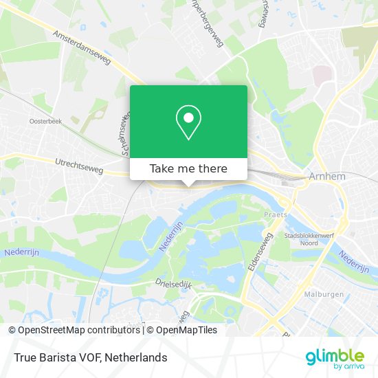 True Barista VOF map