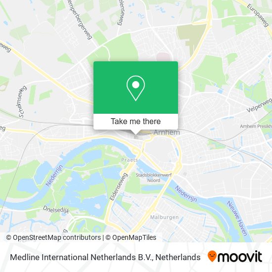 Medline International Netherlands B.V. Karte