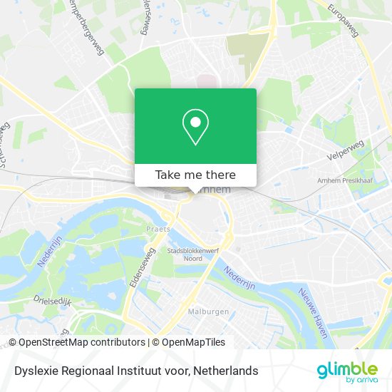 Dyslexie Regionaal Instituut voor map