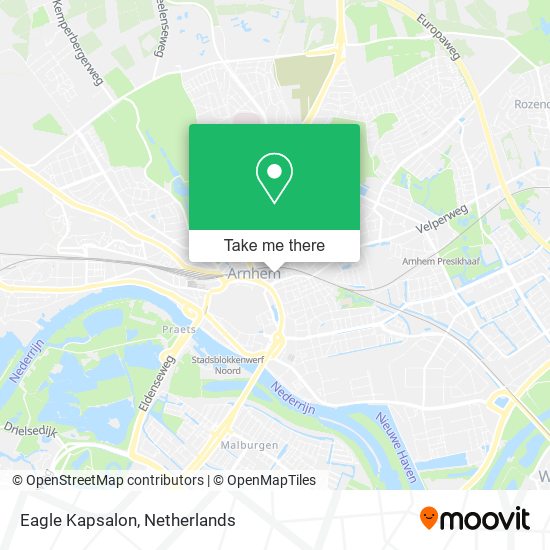 Eagle Kapsalon map