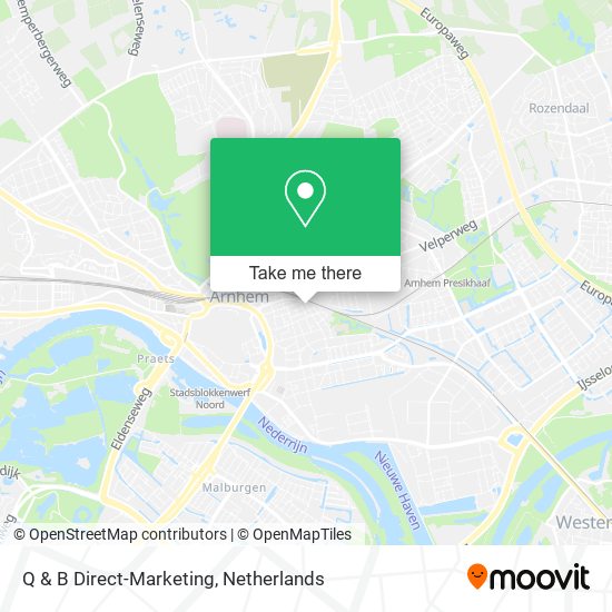 Q & B Direct-Marketing map