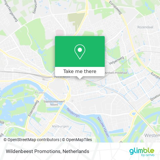 Wildenbeest Promotions map