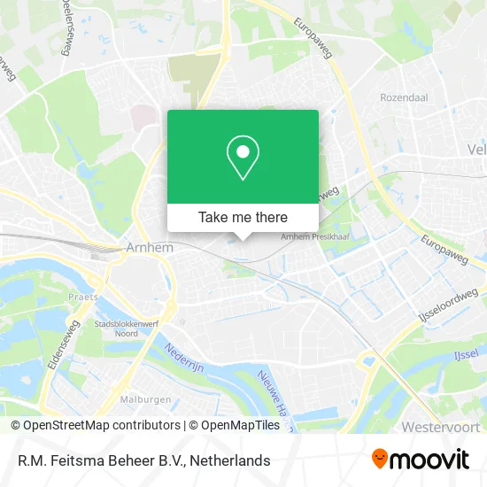 R.M. Feitsma Beheer B.V. map