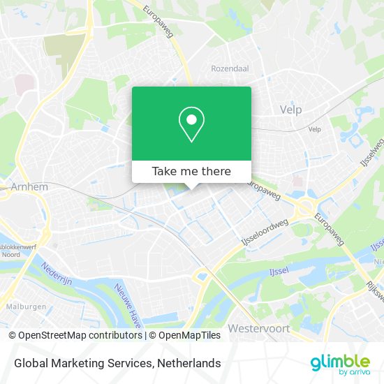 Global Marketing Services map