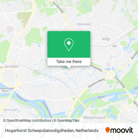 Hogerhorst Scheepsbenodigdheden map