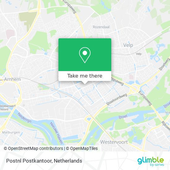 Postnl Postkantoor map