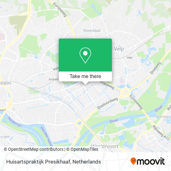 Huisartspraktijk Presikhaaf map