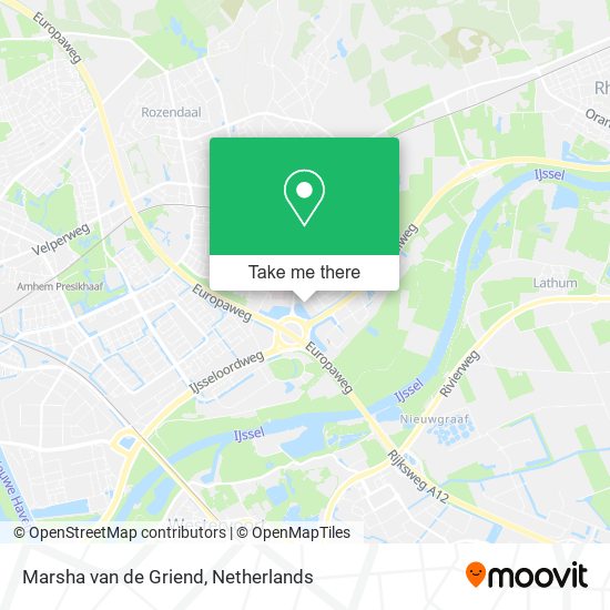 Marsha van de Griend map