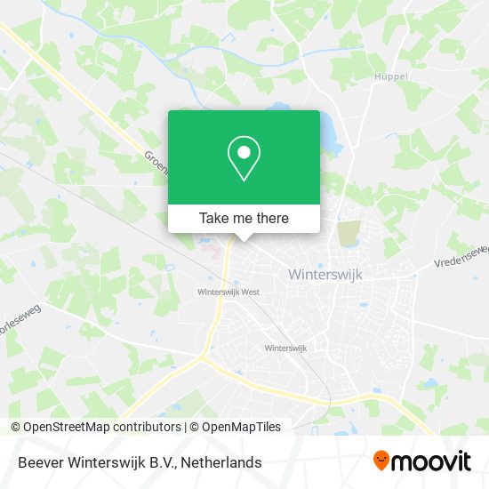 Beever Winterswijk B.V. map