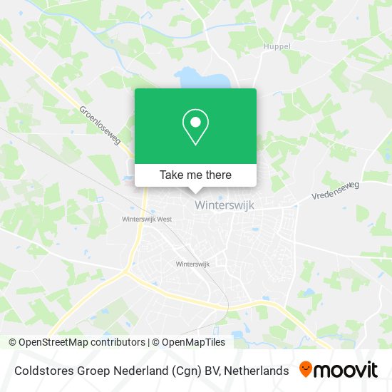 Coldstores Groep Nederland (Cgn) BV Karte