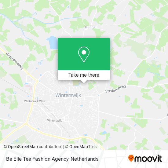 Be Elle Tee Fashion Agency map