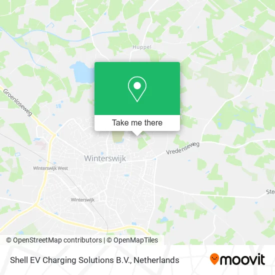 Shell EV Charging Solutions B.V. map