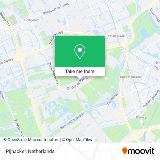 Pijnacker map