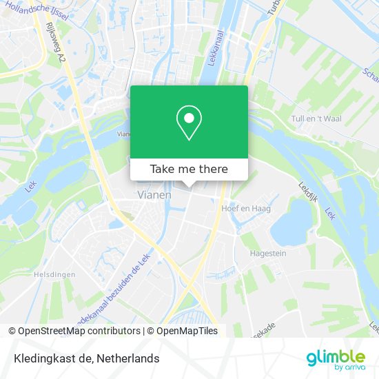 Kledingkast de Karte