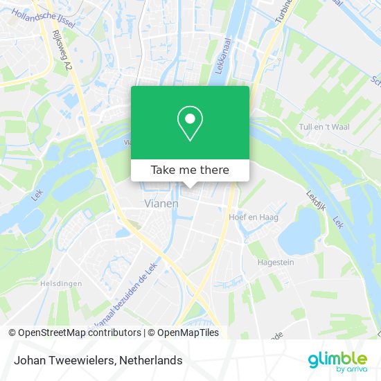 Johan Tweewielers map